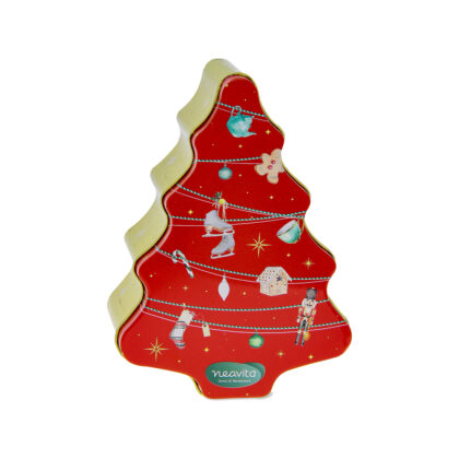 Scatola Albero di Natale in Latta con Infuso “Stella d’Inverno” – Neavita